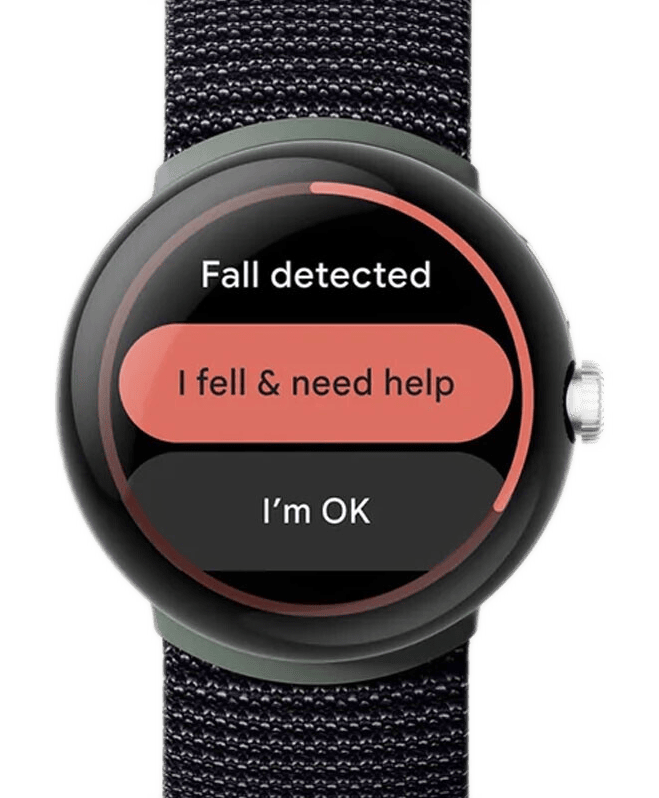 Pixel Watch 2 con función de detección de caídas